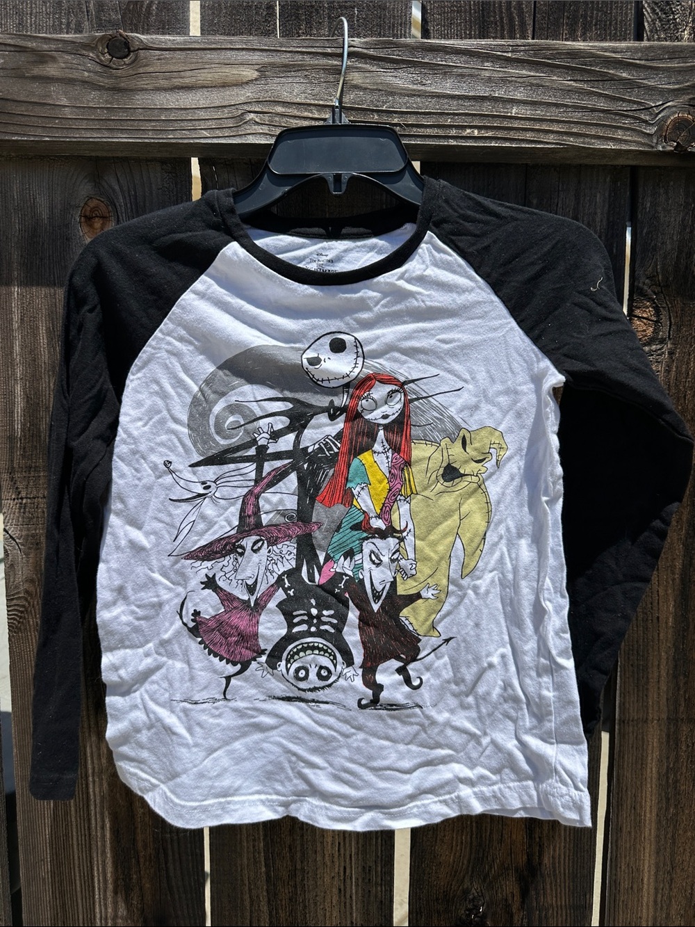 The Nightmare Before Christmas Kids  Top - Black & White